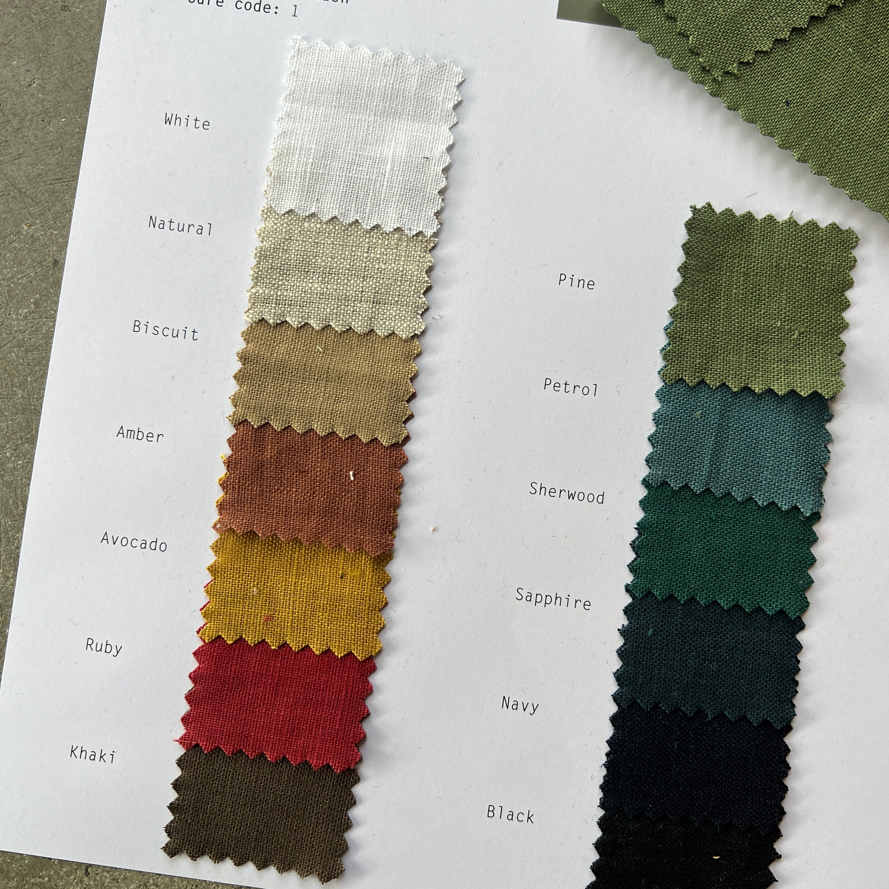 LOGAN SWATCH CARD $10 - Image 3