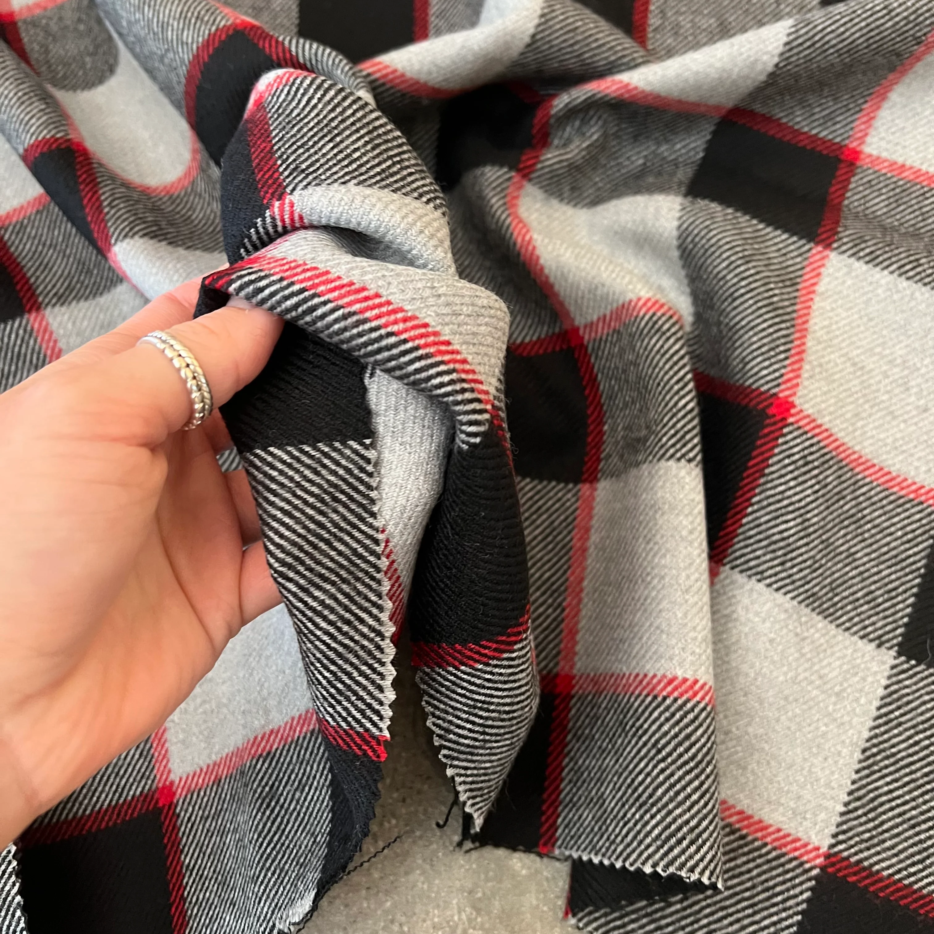 Malcolm Grey Black $39 per metre - Image 3