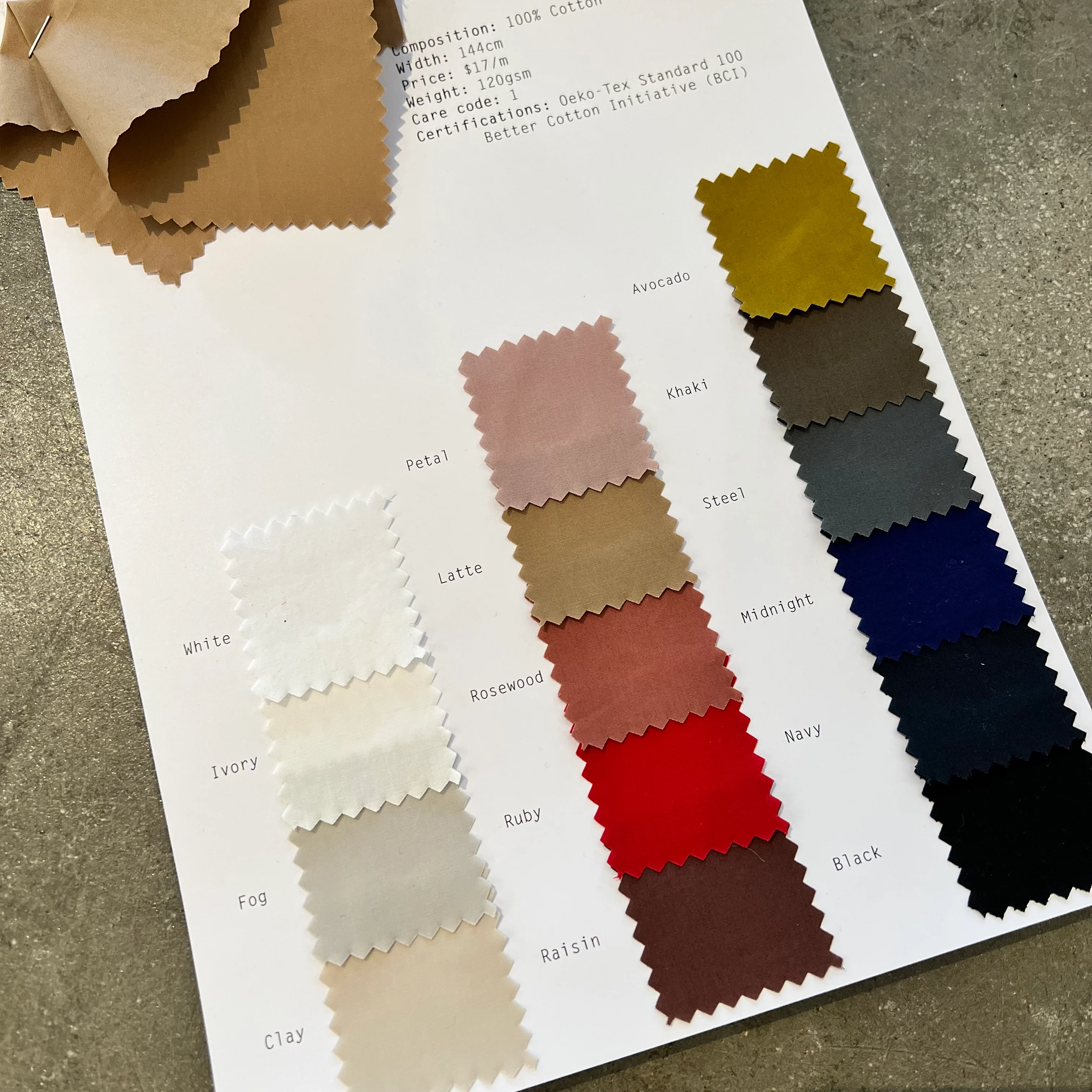 Nova Khaki $17 per metre - Image 6